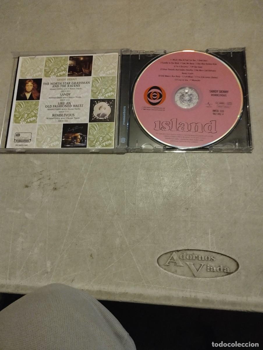 CDs de m&uacute;sica: SANDY DENNY CD RENDEZ VOUS + BONUS - Foto 2