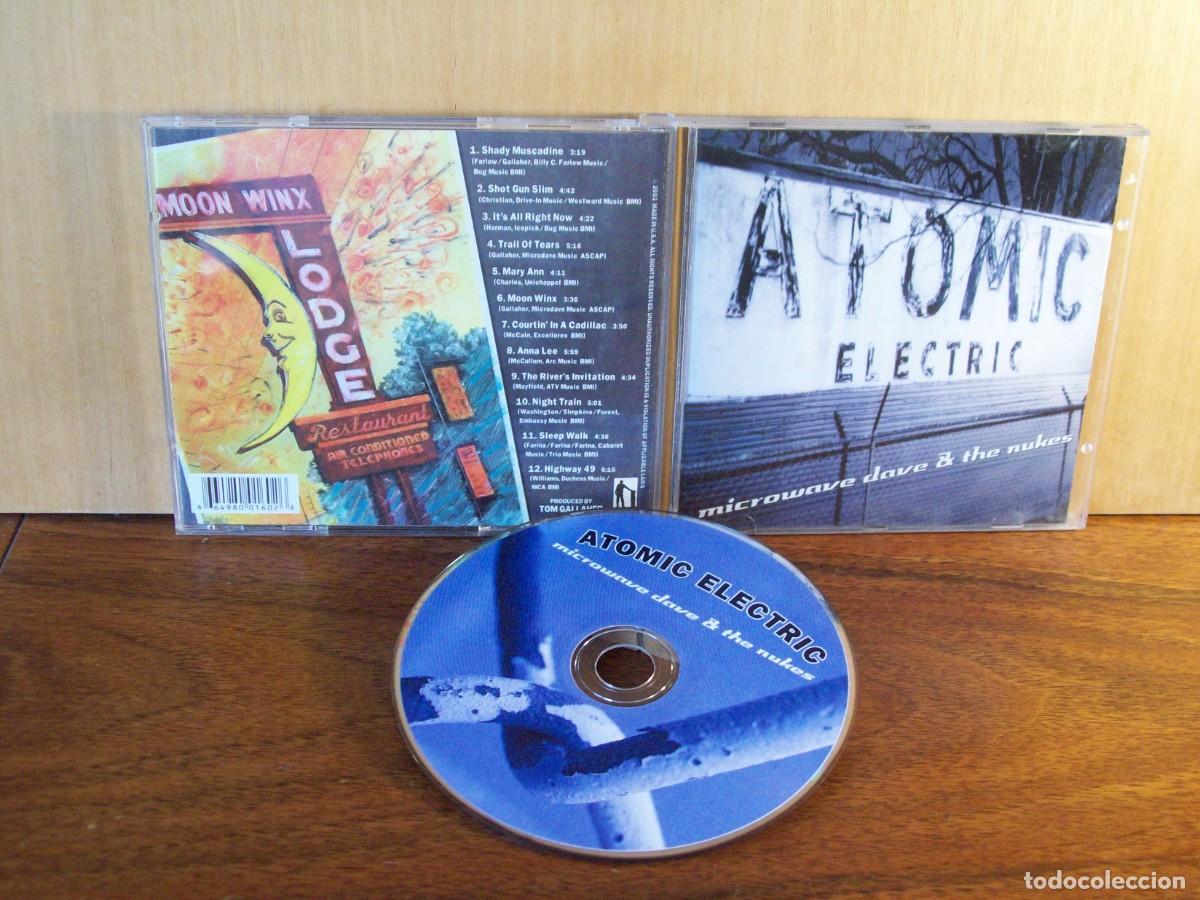 CDs de m&uacute;sica: MICROWAVE DAVE & THE NUKES - ATOMIC ELECTRIC - CD - Foto 1