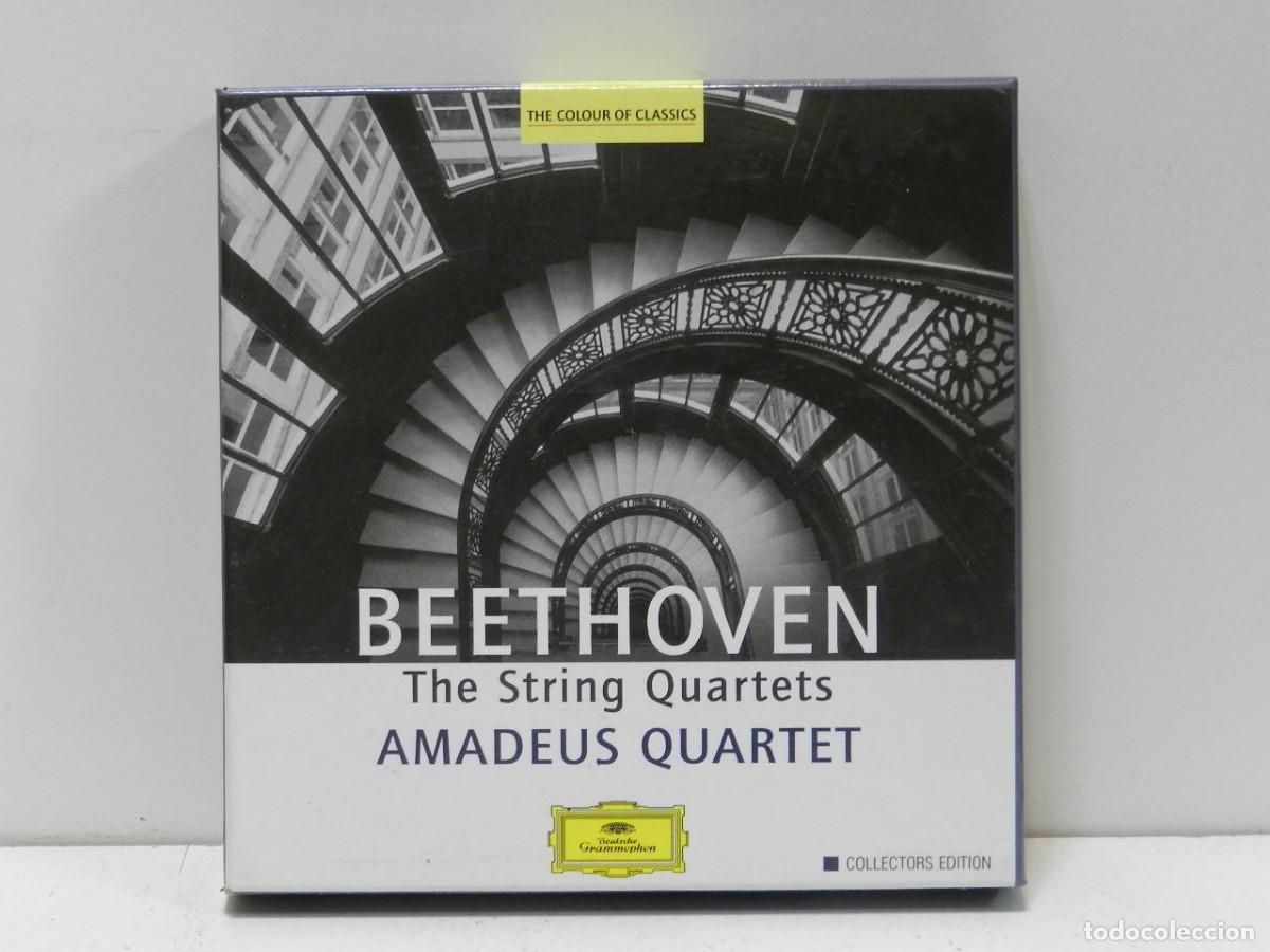 CDs de m&uacute;sica: DISCO 7 X CD. Beethoven - Amadeus Quartet &ndash; The String Quartets. COMPACT DISC. - Foto 1