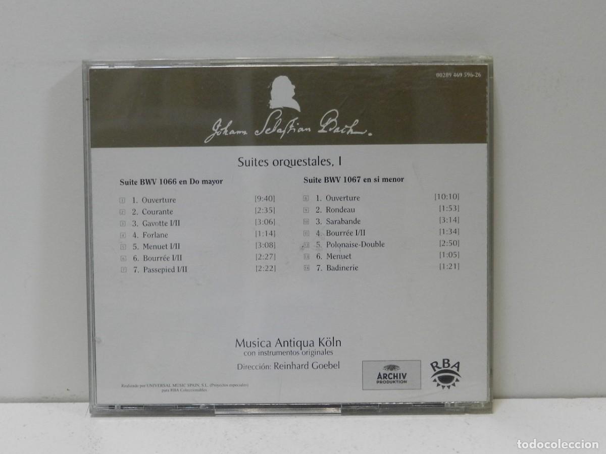 CDs de m&uacute;sica: DISCO CD. Bach &ndash; Suites Orquestales (I). COMPACT DISC. - Foto 2