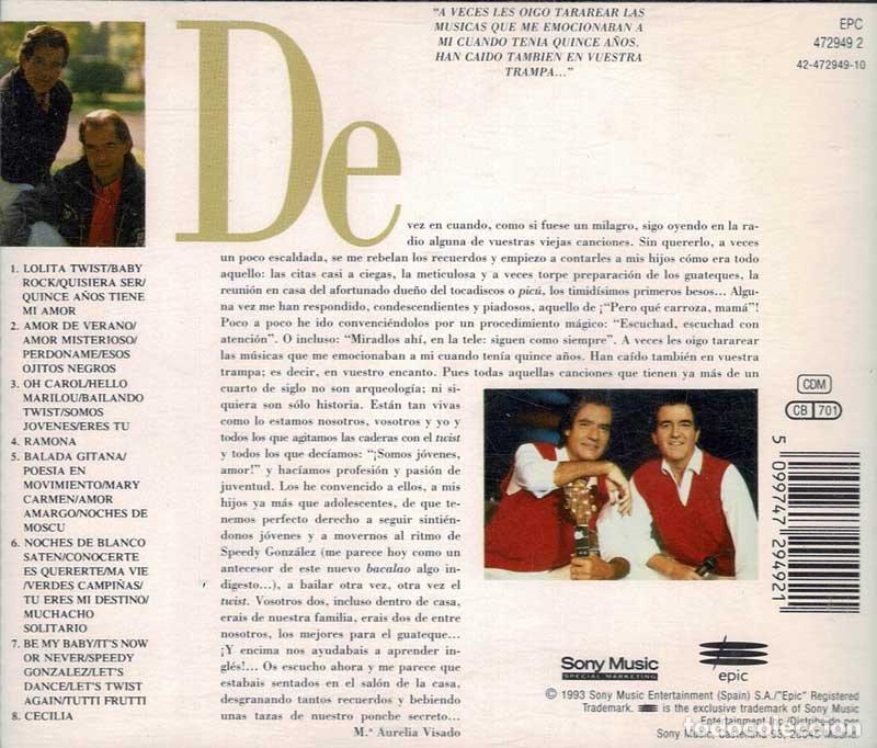 CDs de m&uacute;sica: Duo Din&aacute;mico - Querido Duo Din&aacute;mico. CD - Foto 2