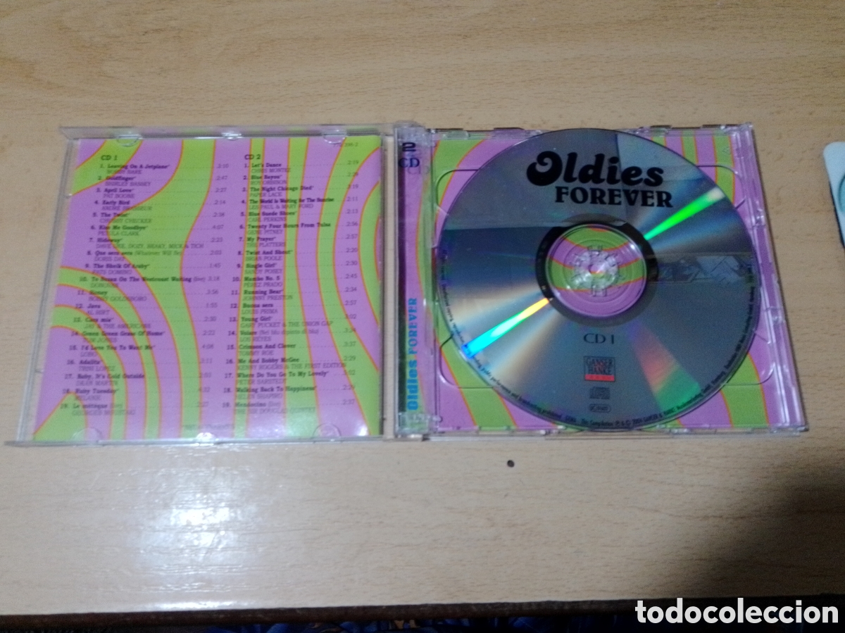 CDs de m&uacute;sica: Oldies Forever 2CD musica - Foto 4