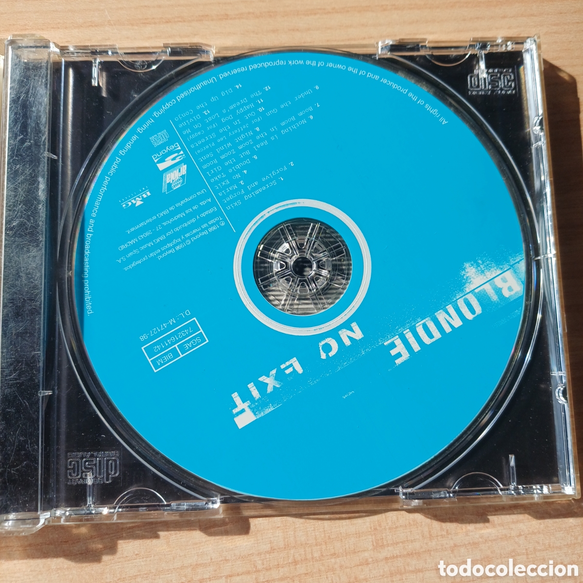CDs de m&uacute;sica: BLONDIE NO EXIT CD 1998 BEYOND - Foto 2