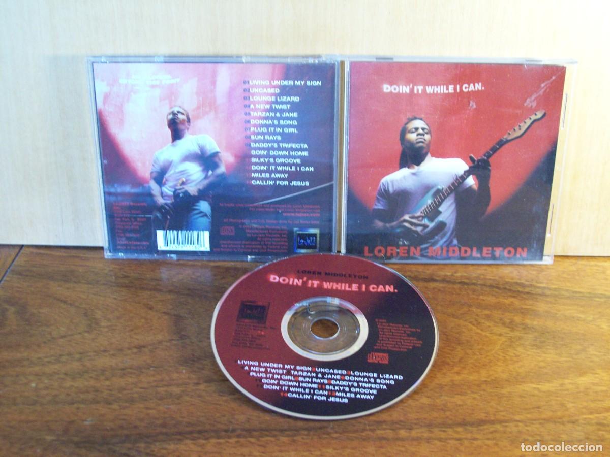CDs de m&uacute;sica: LOREN MIDDLETON - DOINIT WHILE I CAN - CD - Foto 1