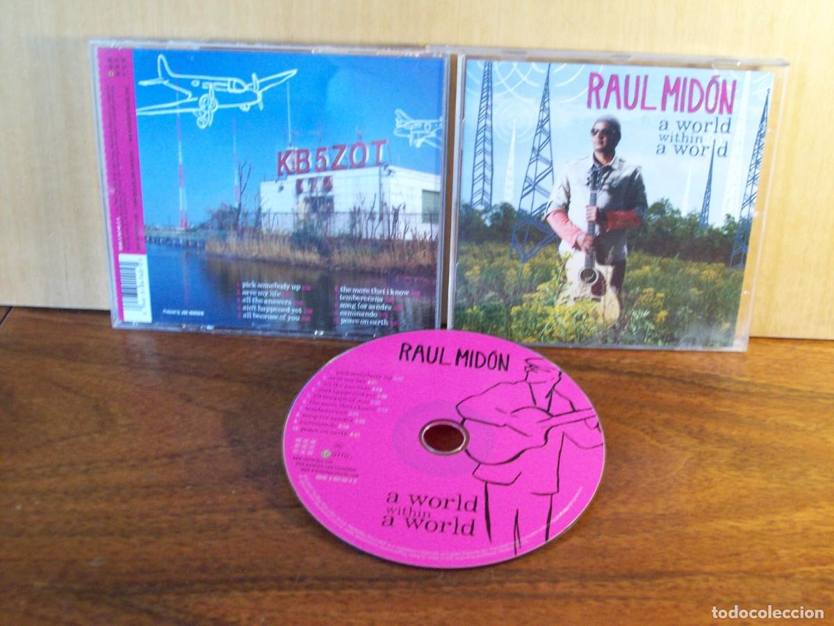 CDs de m&uacute;sica: RAUL MIDON - A WORLD WITHIN A WORLD - CD - Foto 1