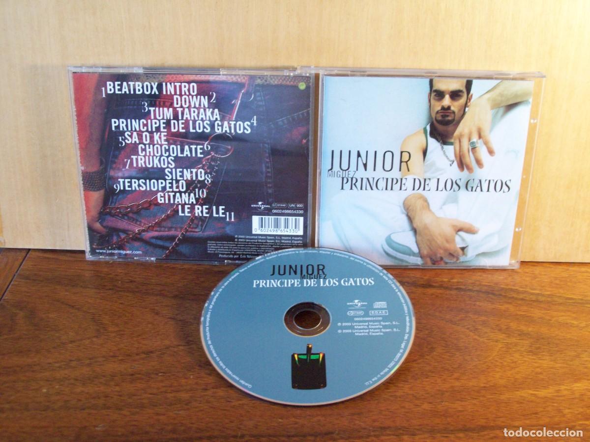 CDs de m&uacute;sica: JUNIOR MIGUEZ - PRINCIPE DE LOS GATOS - CD - Foto 1