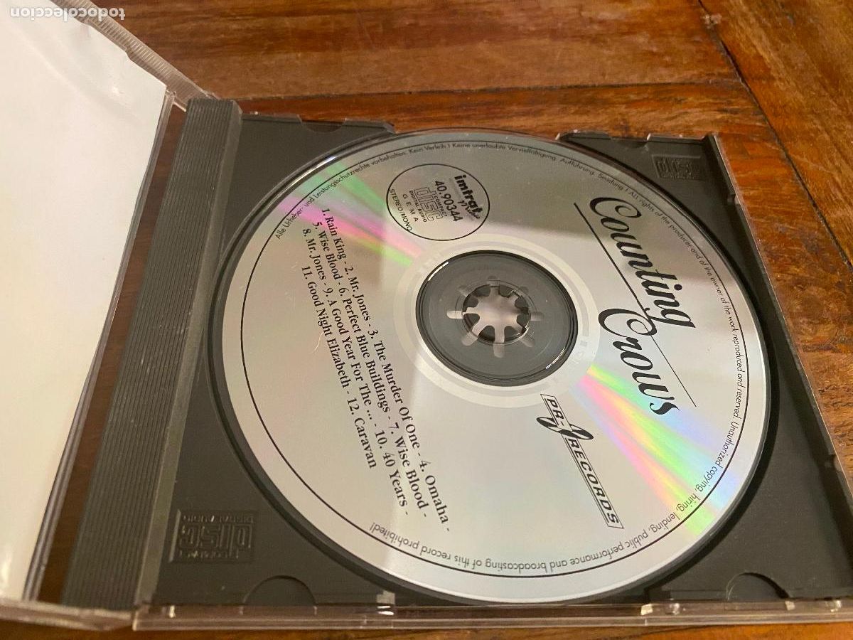 CDs de m&uacute;sica: counting crows cd original live recorder 1994 USA - Foto 3