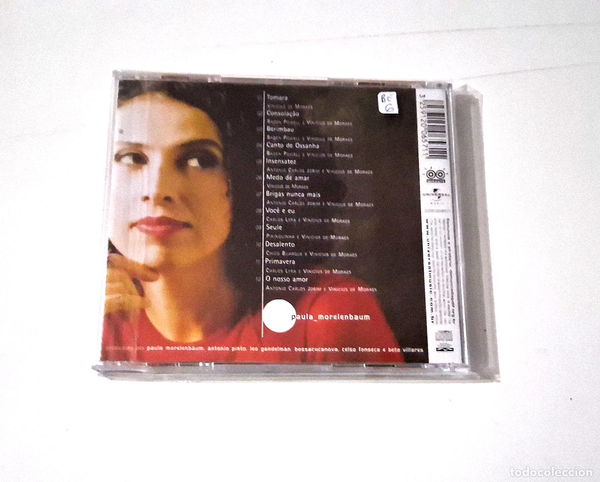 CDs de m&uacute;sica: PAULA MORELENBAUM &rdquo;BERIMBAUM&rdquo; CD 12 TRACKS - Foto 2