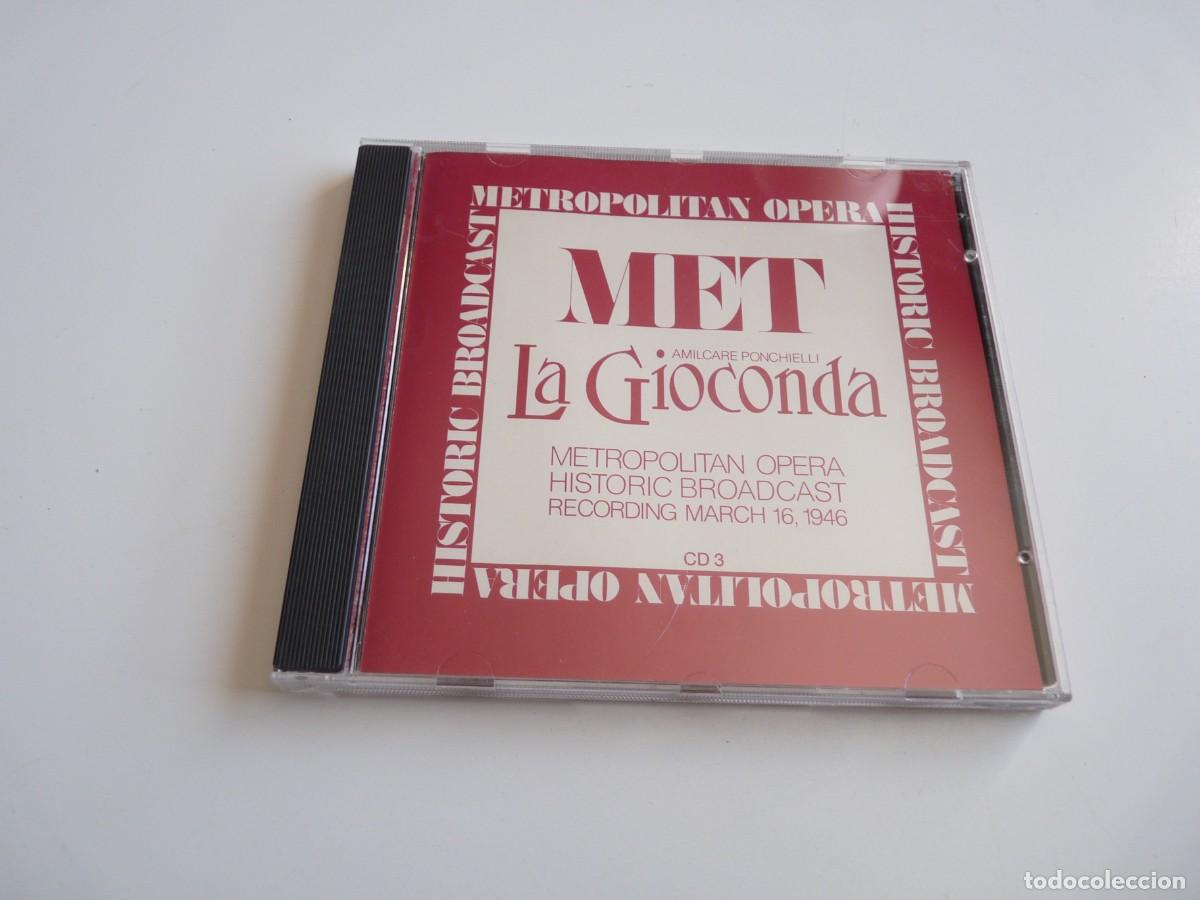 CD di Musica: CD La Gioconda Metropolitan Opera Historic Broadcast Recording March 16, 1946 CD3