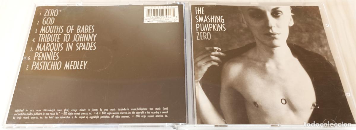 CDs de m&uacute;sica: CD THE SMASHING PUMPKINS - ZERO HUT EDIC. EU - 1996 - Foto 2