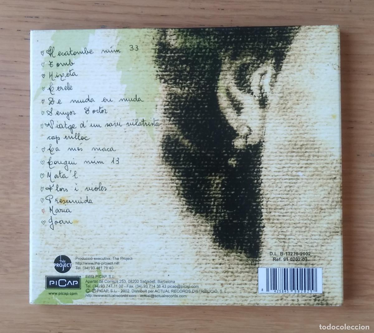 CDs de m&uacute;sica: ADRI&Agrave; PUNT&Iacute;: &rdquo;MARIA&rdquo; CD 2002 -POP - ROCK - Foto 2