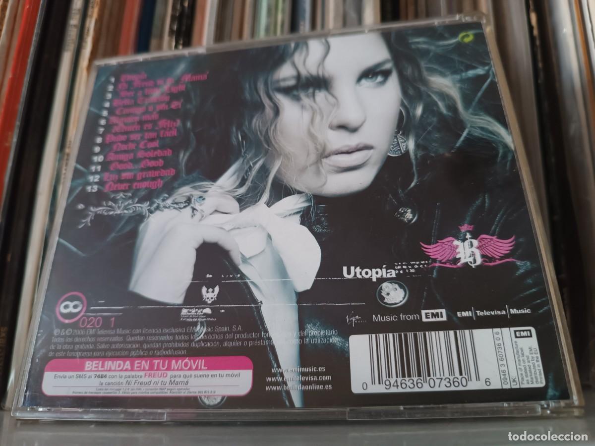 CDs de m&uacute;sica: Belinda &lrm;&ndash; Utop&iacute;a - cd Spain 2007 - Foto 2