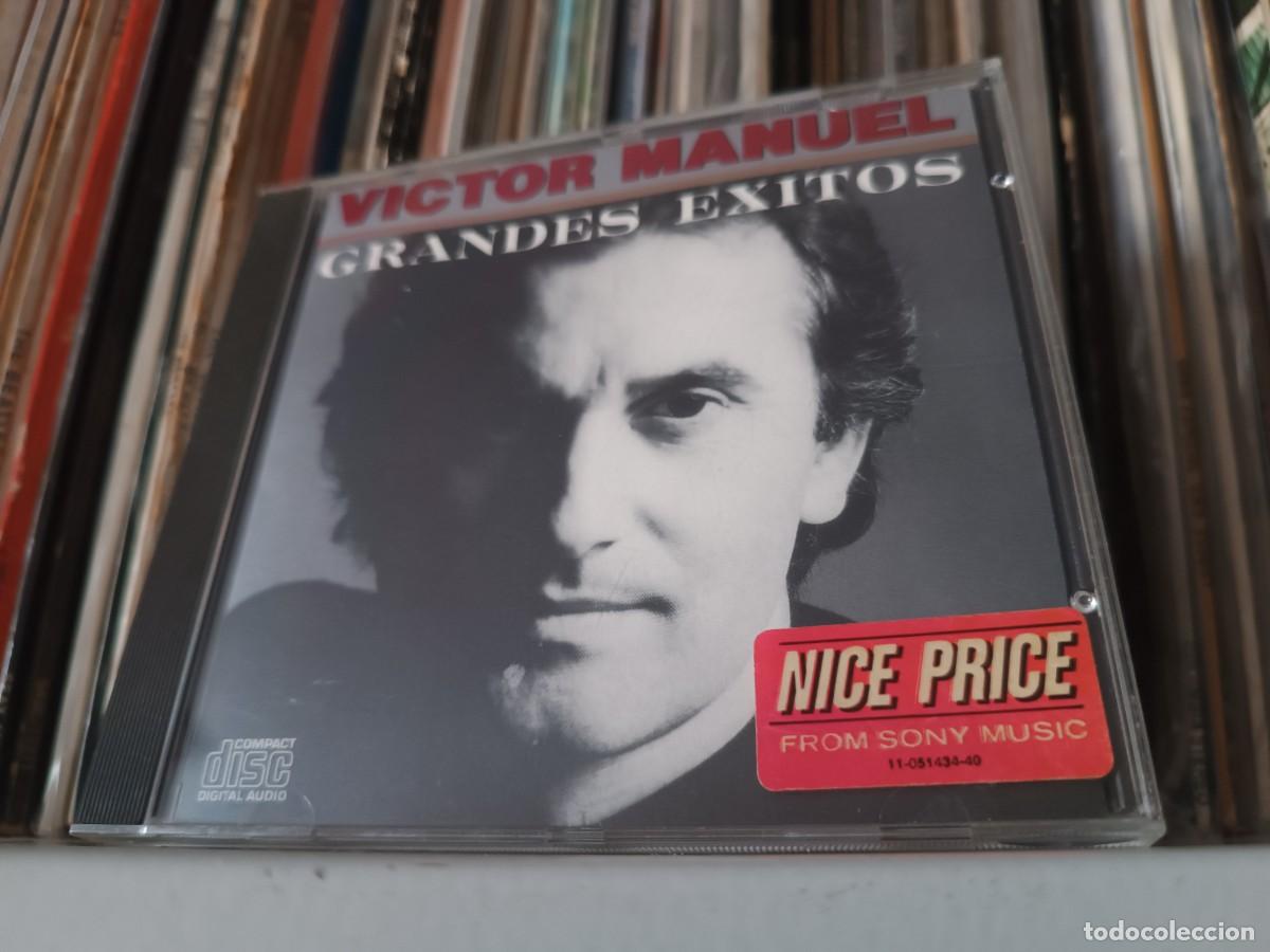 CDs de m&uacute;sica: V&iacute;ctor Manuel &lrm;&ndash; Grandes &Eacute;xitos - cd Spain 1988 - Foto 1