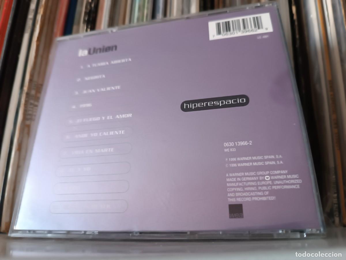 CDs de m&uacute;sica: La Uni&oslash;n &lrm;&ndash; Hiperespacio - cd Spain 1996 - Foto 2