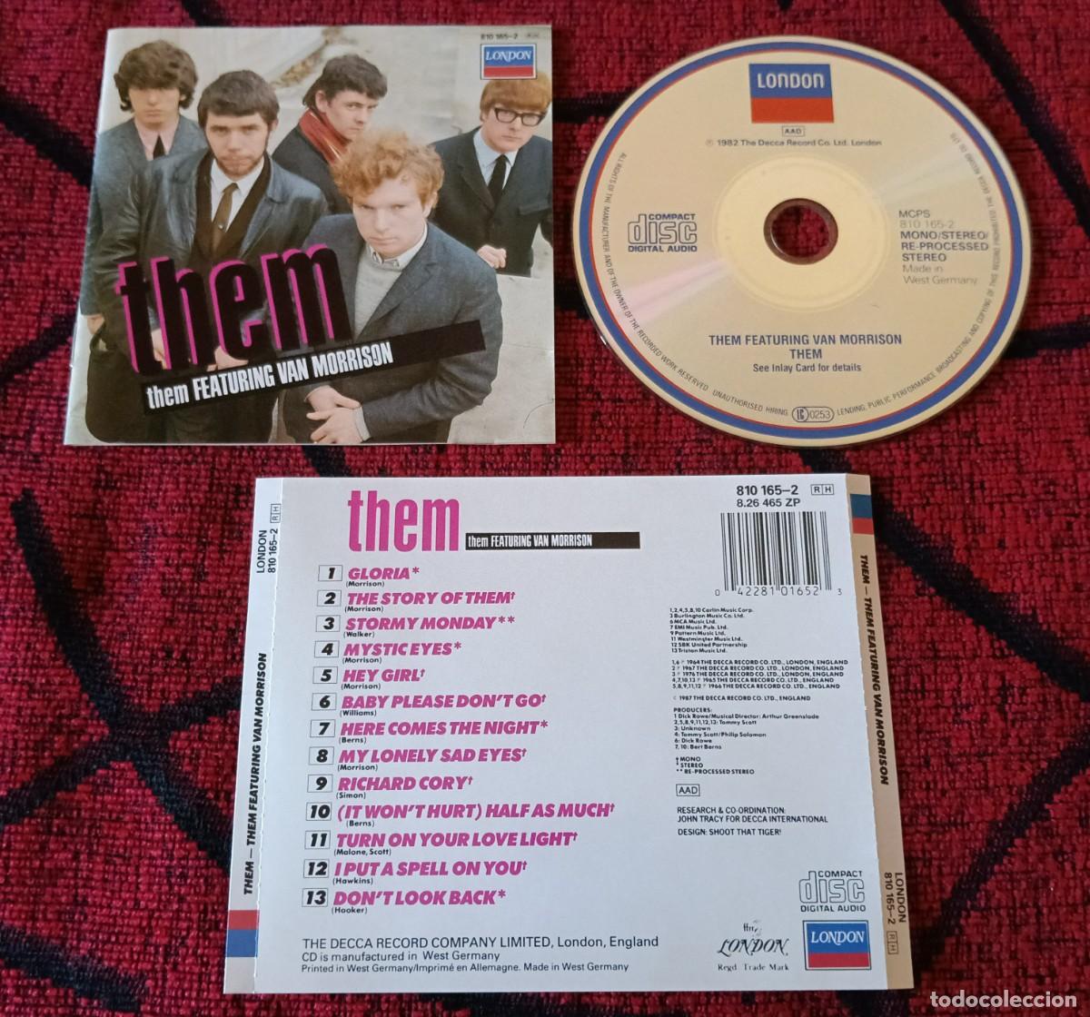 CDs de m&uacute;sica: THEM ** Them Featuring Van Morrison ** CD REEDICION 1987 UK - Foto 1