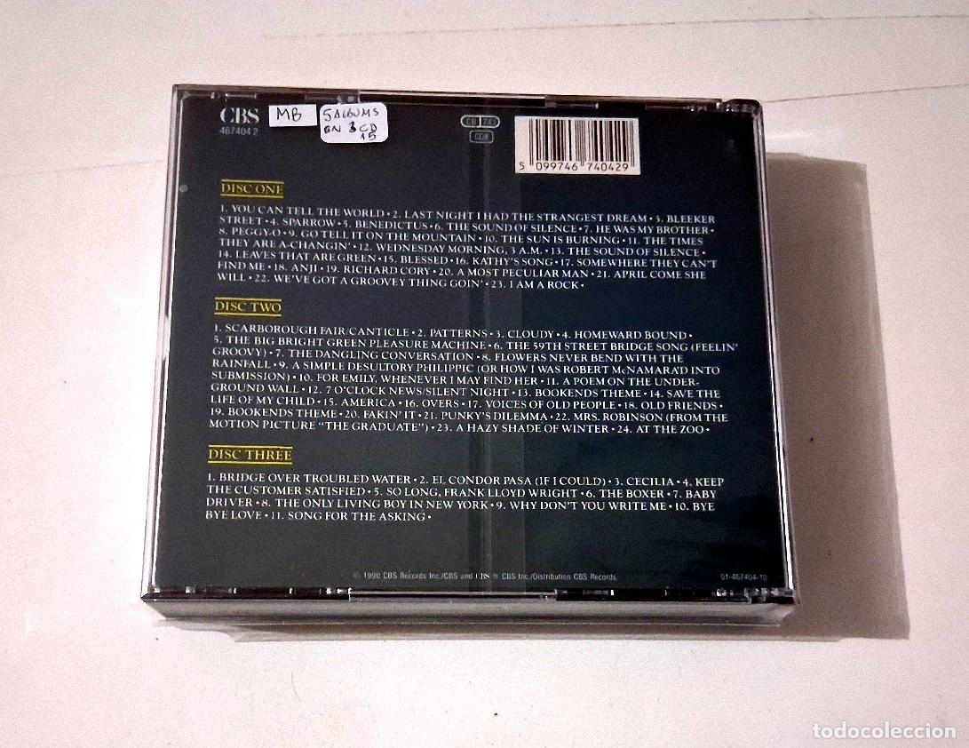 CDs de m&uacute;sica: SIMON & GARFUNKEL &rdquo;COLLECTED WORKS&rdquo; 3CD 58 TRACKS CD - Foto 2