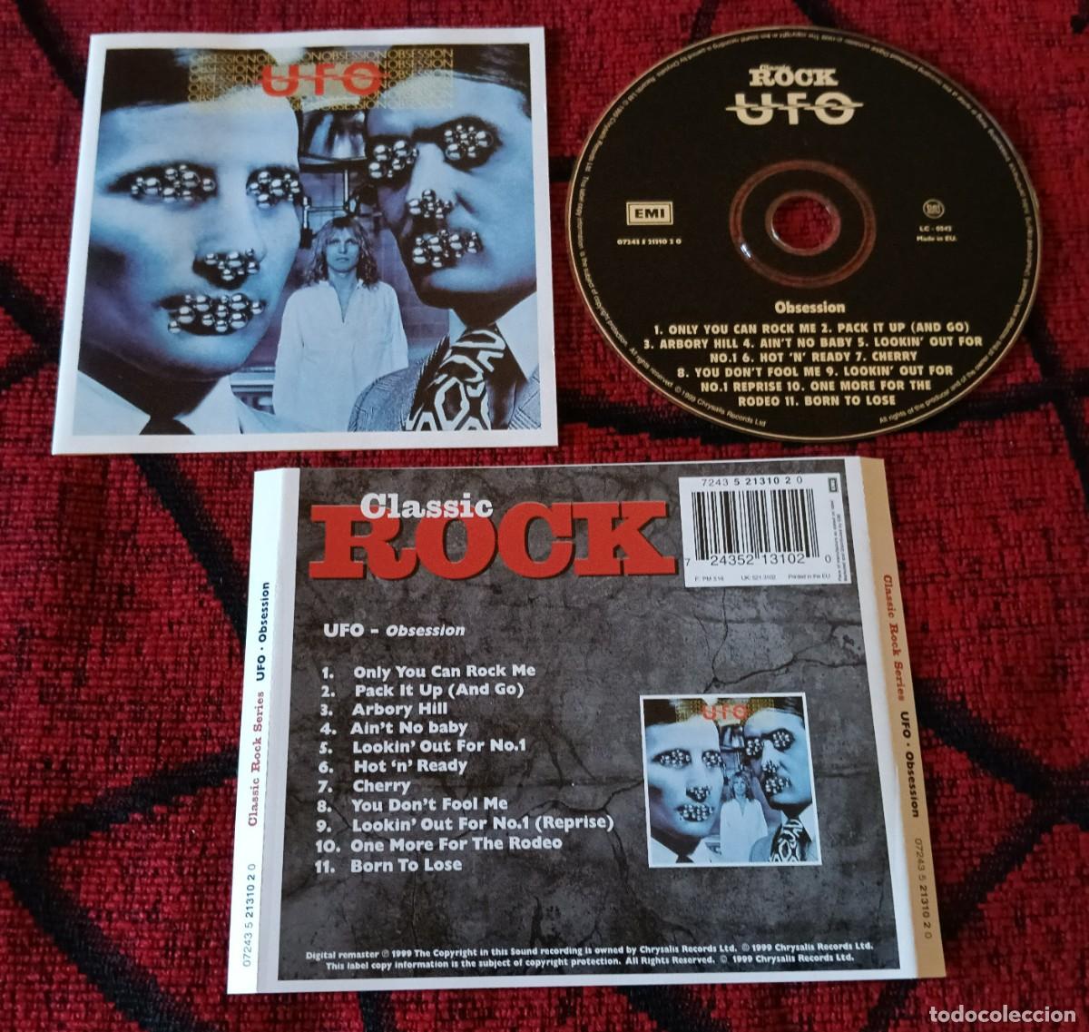 CDs de m&uacute;sica: UFO ** Obsession ** CD REEDICION 1999 UK - Foto 1