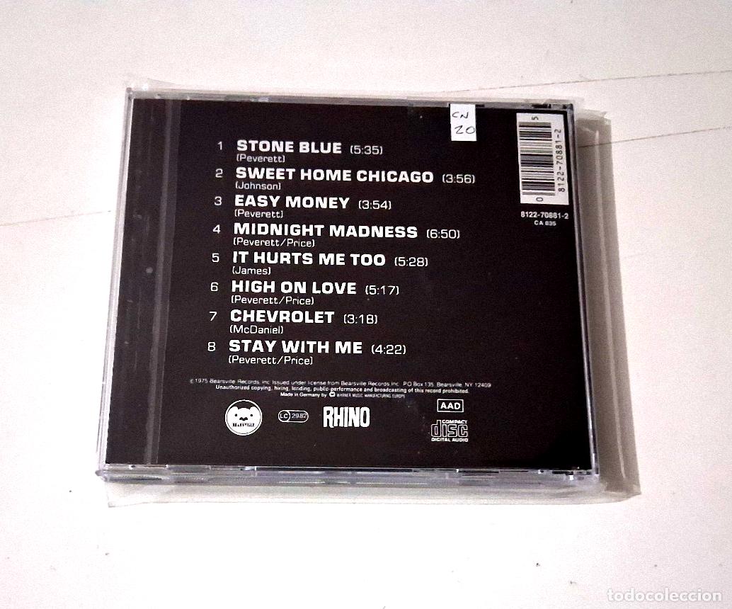CDs de m&uacute;sica: FOGHAT &rdquo;STONE BLUE&rdquo; CD 8 TRACKS COMO NUEVO - Foto 2