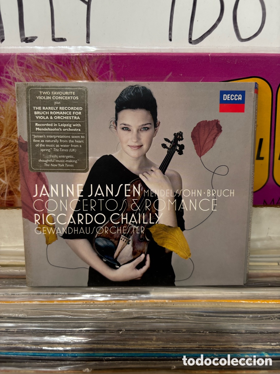 CD di Musica: Janine Jansen Mendelssohn Bruch Concertos & romance Riccardo Chailly