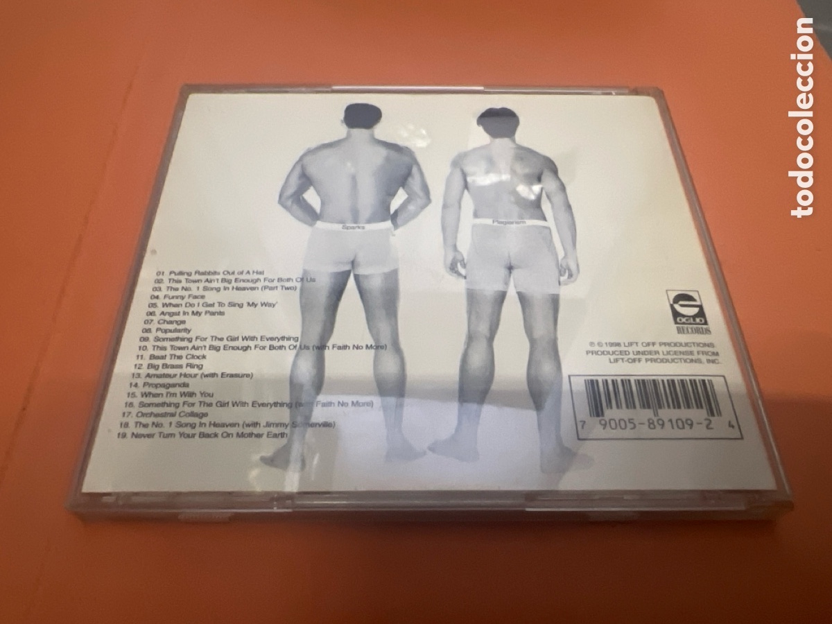 CDs de m&uacute;sica: T1/B2/15. CD - Sparks Sparks - Foto 3