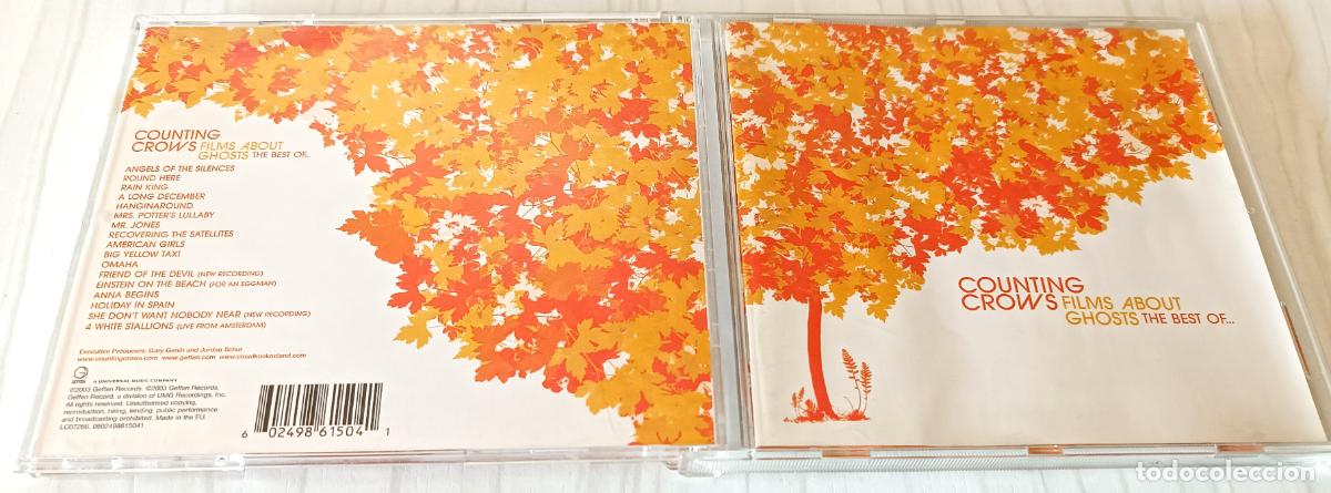 CDs de m&uacute;sica: CD COUNTING CROWS - FILMS ABOUT GHOSTS, THE BEST GEFFEN EDIC. EU - 2003 - Foto 2