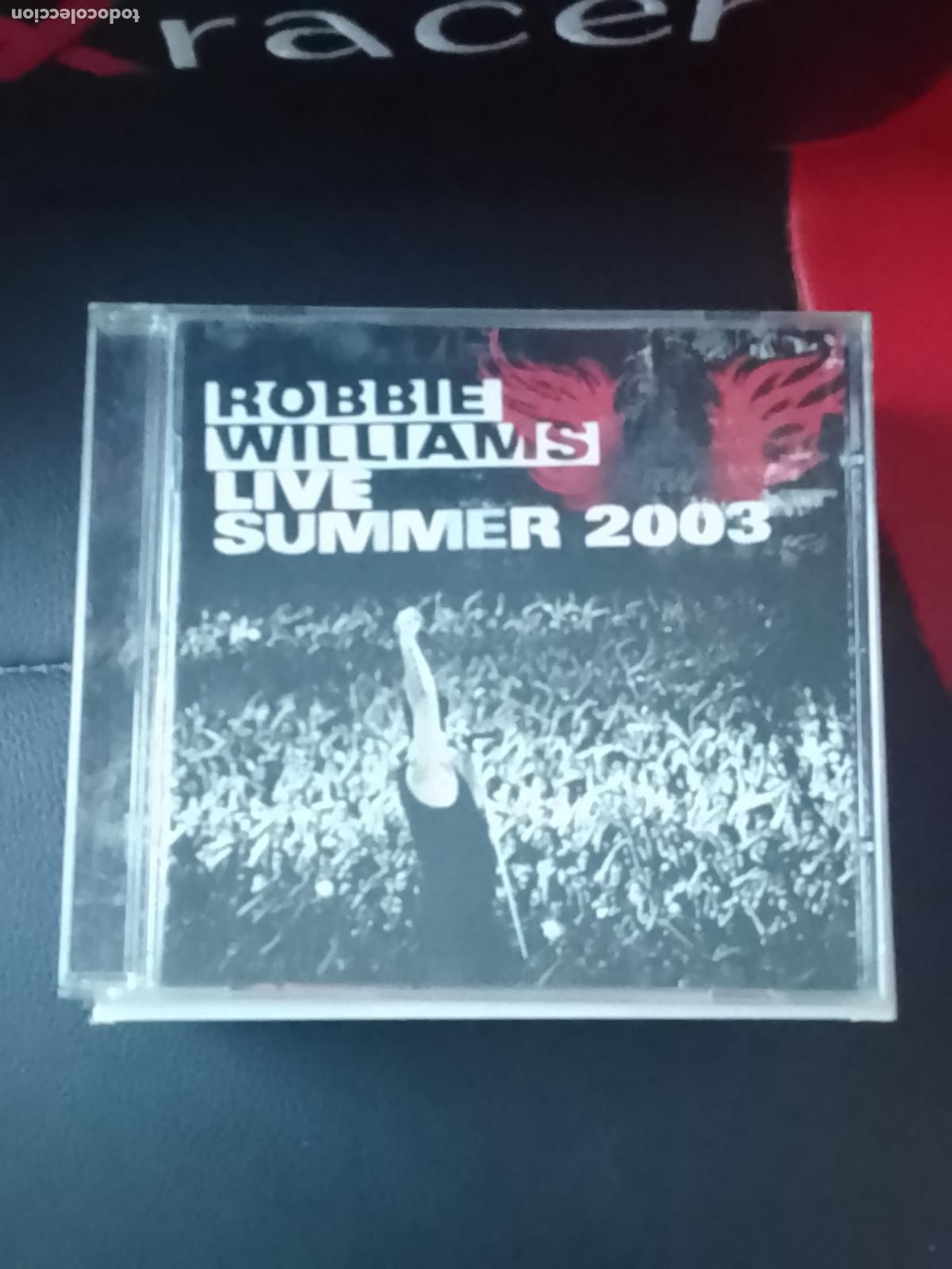 CDs de m&uacute;sica: Robbie Williams &ndash; Live Summer 2003 - Foto 1