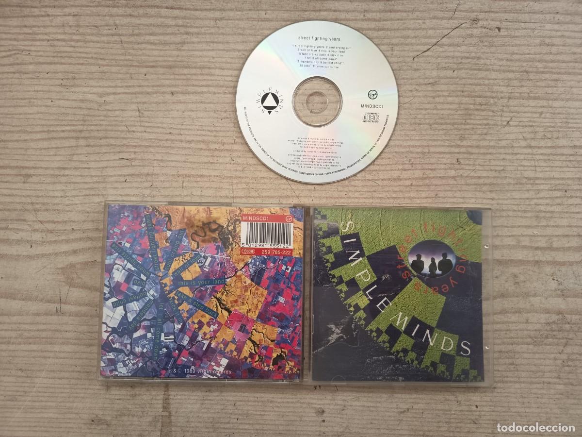CDs de m&uacute;sica: Simple Minds - Street Fighting Years CD - Foto 1