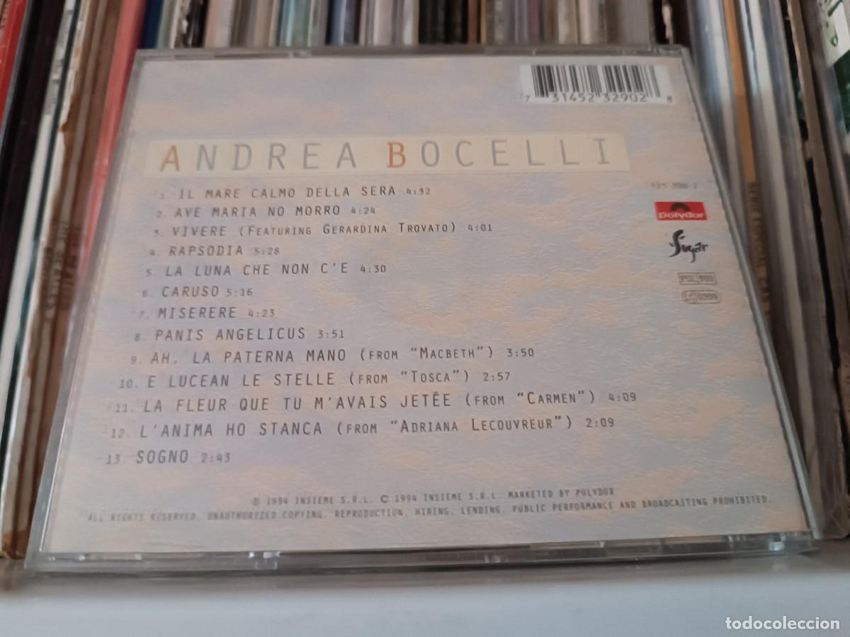 CDs de m&uacute;sica: Andrea Bocelli &lrm;&ndash; Il Mare Calmo Della Sera - cd - Foto 2