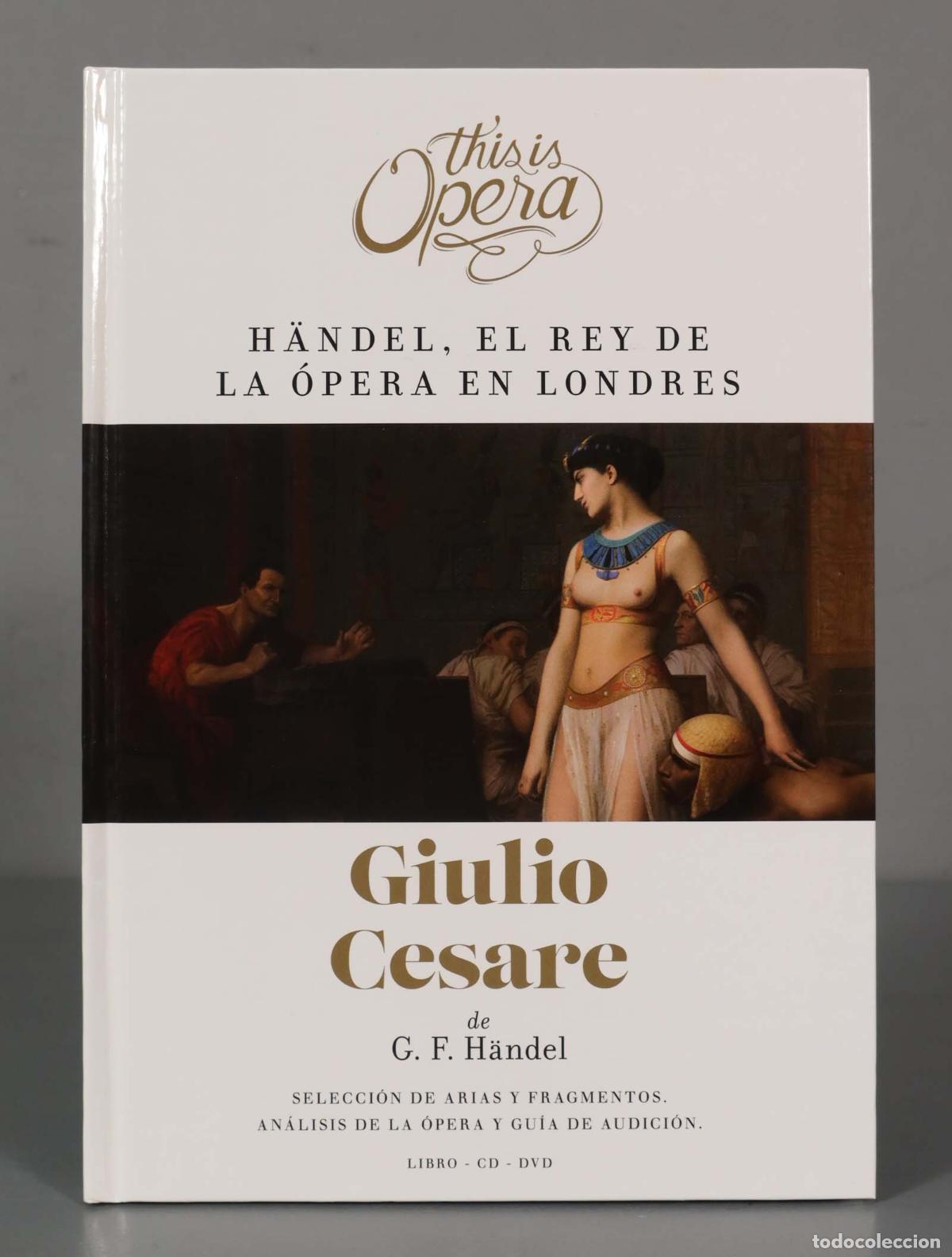 CD di Musica: CD+DVD. Minkowski &ndash; Giulio Cesare / H&auml;ndel, El Rey De La &Oacute;pera En Londres