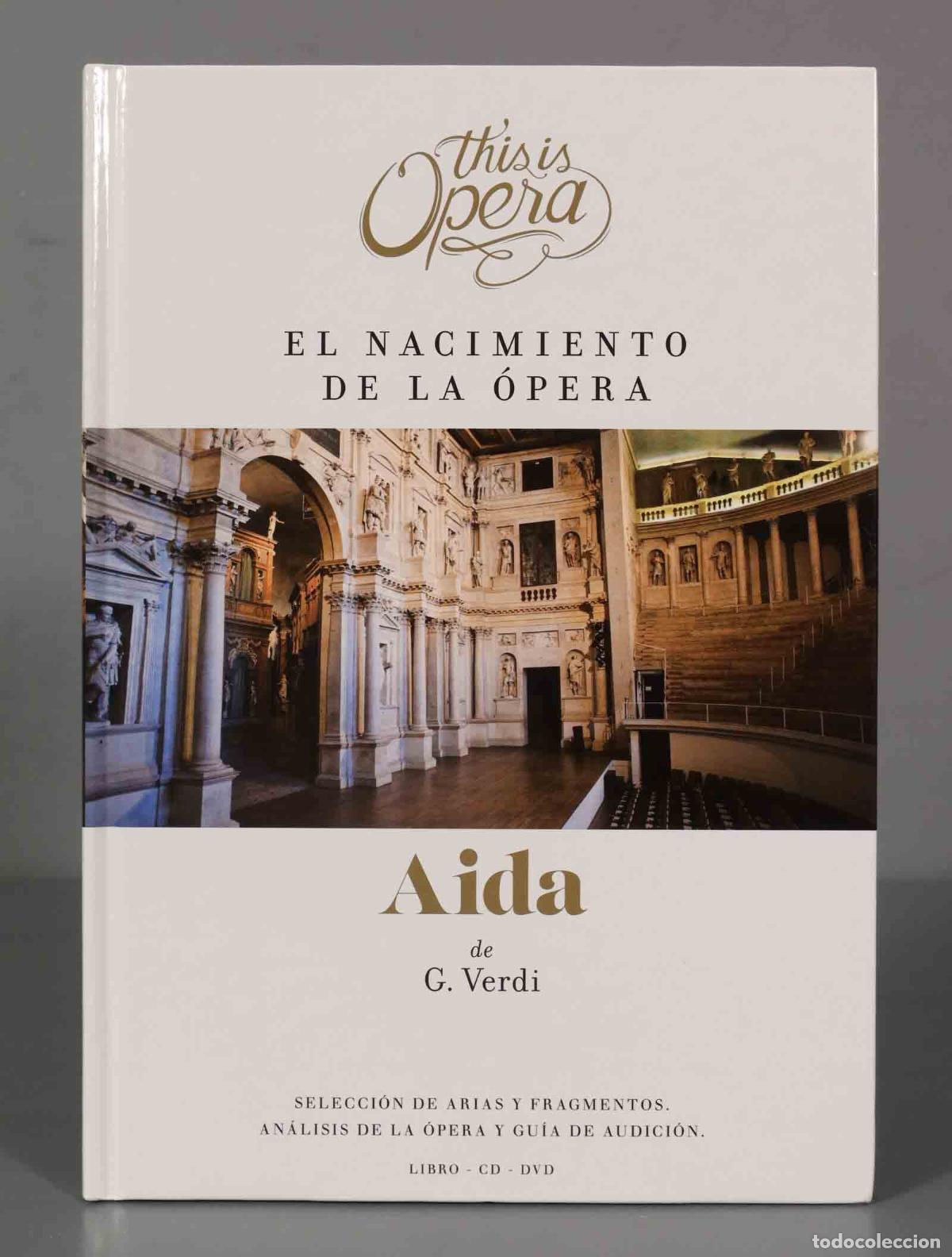 CDs de m&uacute;sica: CD+DVD. AIDA. G. VERDI - Foto 1