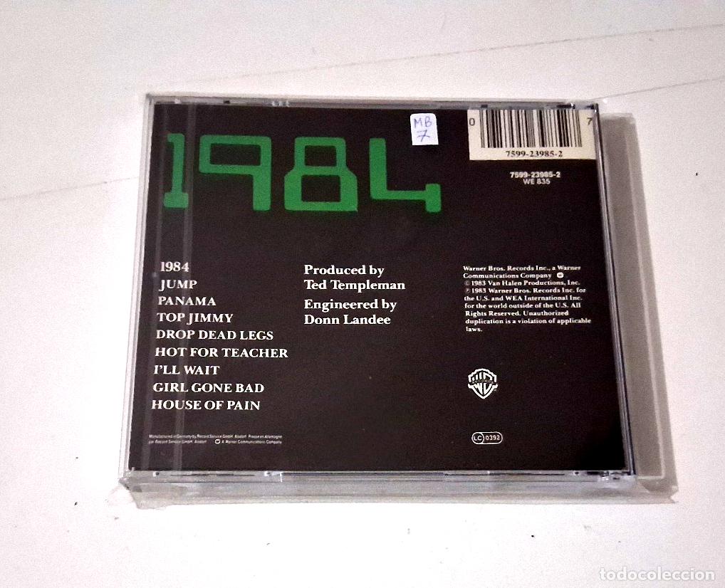 CDs de m&uacute;sica: VAN HALEN &rdquo;1984&rdquo; CD 9 TRACKS - Foto 2