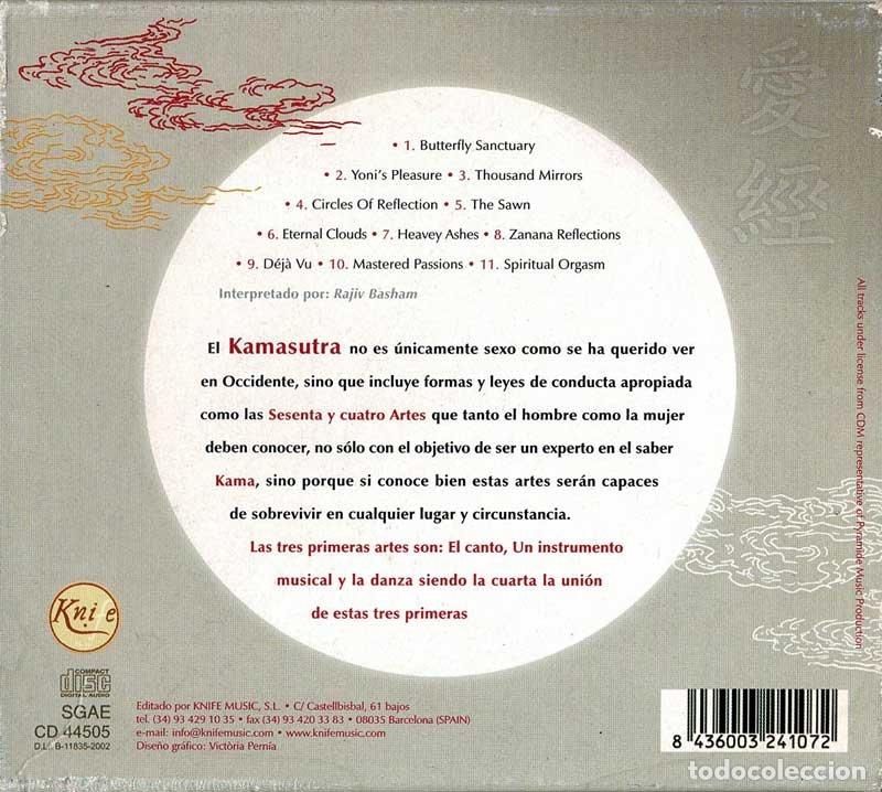 CDs de m&uacute;sica: Rajiv Basham - Kamasutra. CD - Foto 2