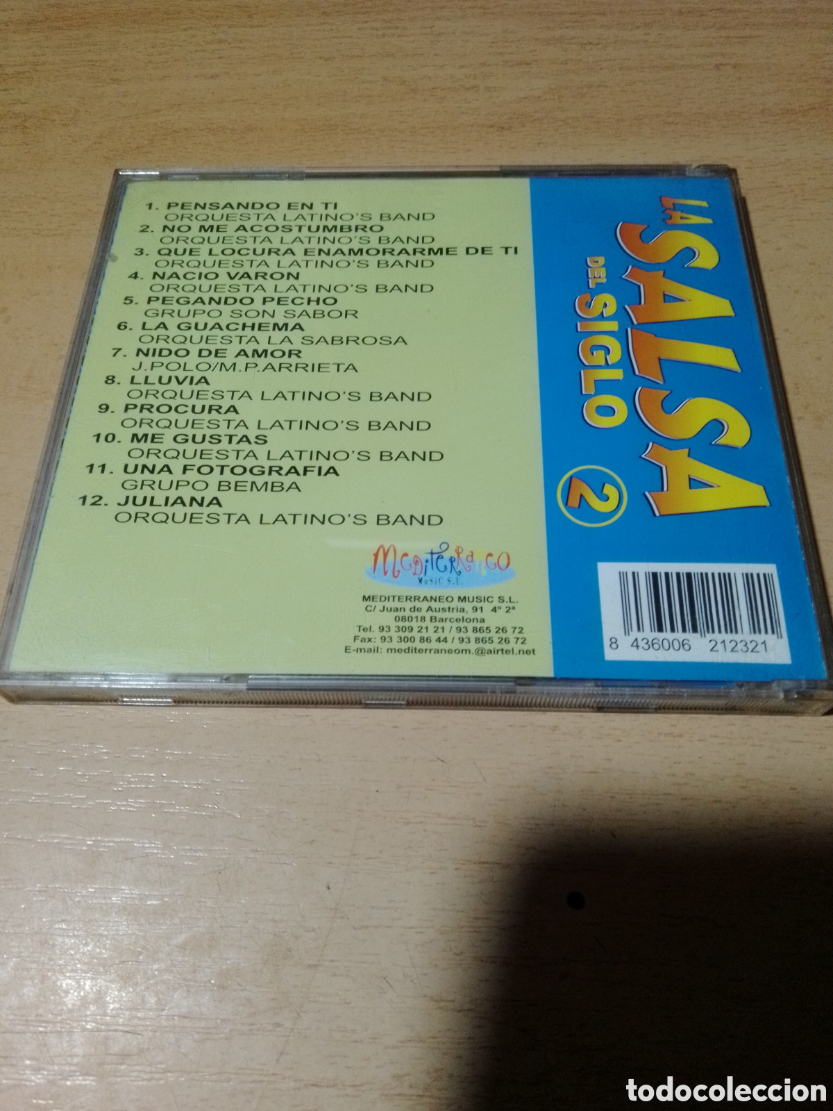 CDs de m&uacute;sica: CD La Salsa del Siglo 2 - Foto 2