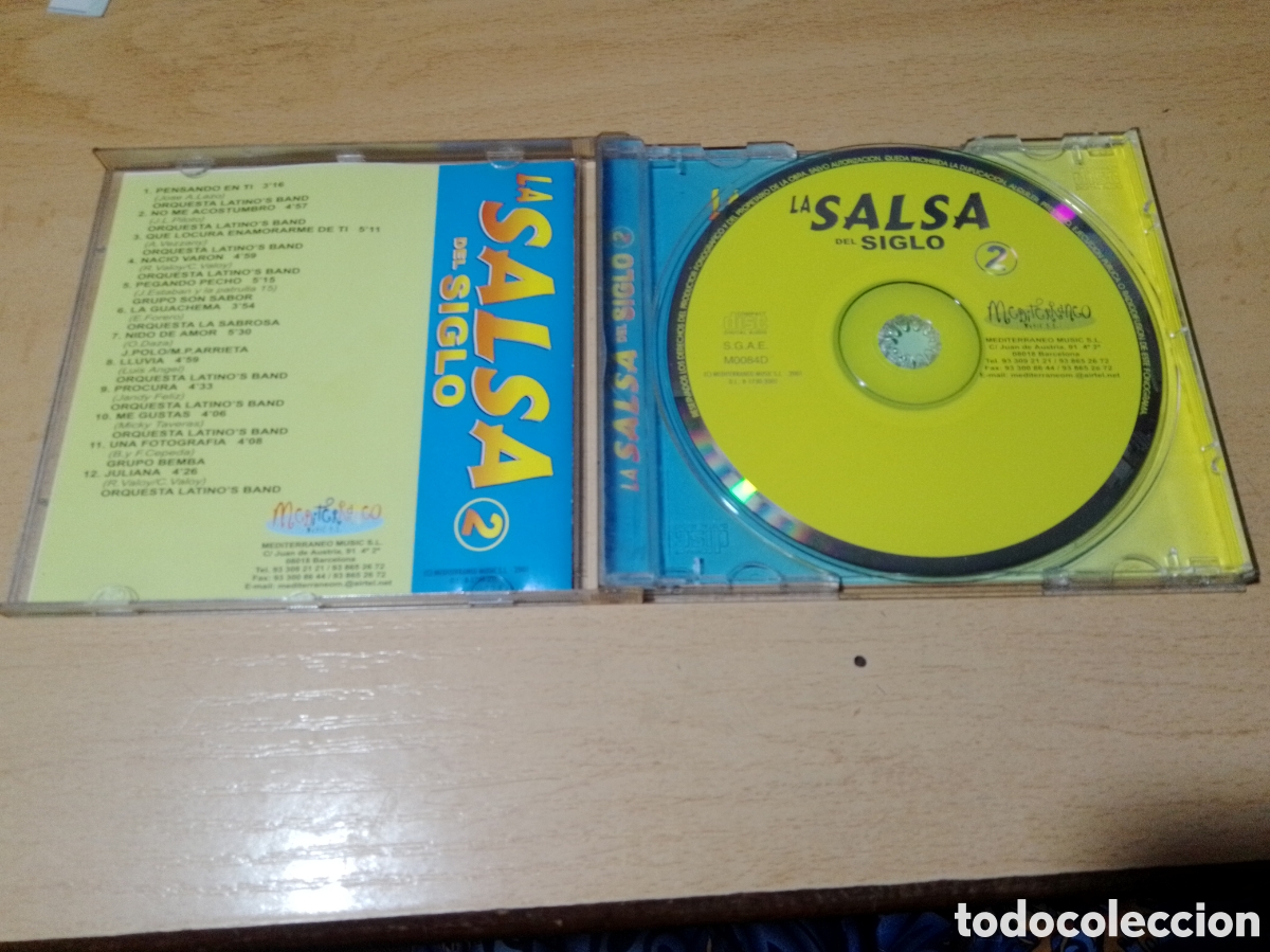 CDs de m&uacute;sica: CD La Salsa del Siglo 2 - Foto 3