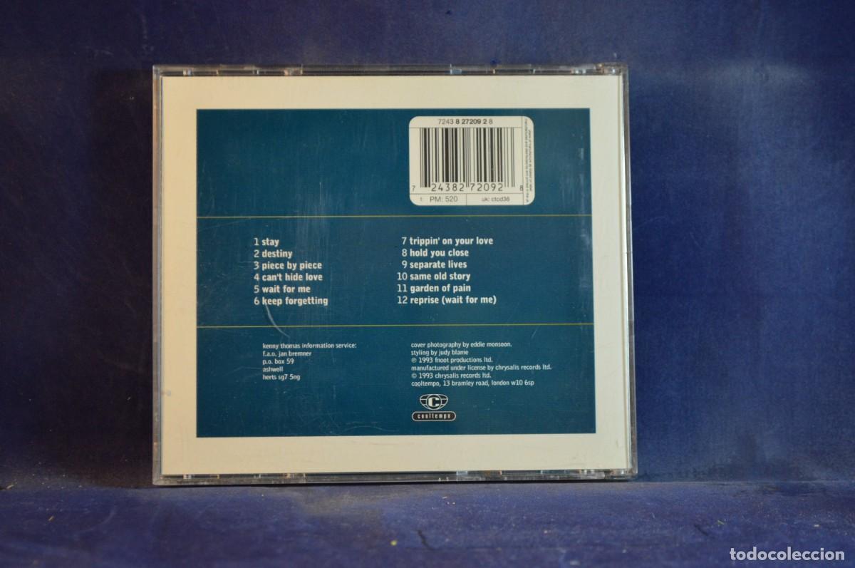 CDs de m&uacute;sica: KENNY THOMAS &ndash; WAIT FOR ME - CD - Foto 2