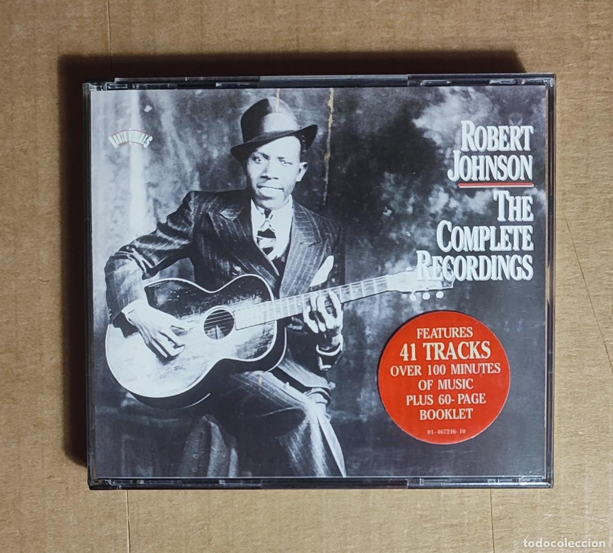 CDs de m&uacute;sica: ROBERT JOHNSON - THE COMPLETE RECORDINGS - BOX 2 CDS - LIBRO 60 PGS. - Foto 1
