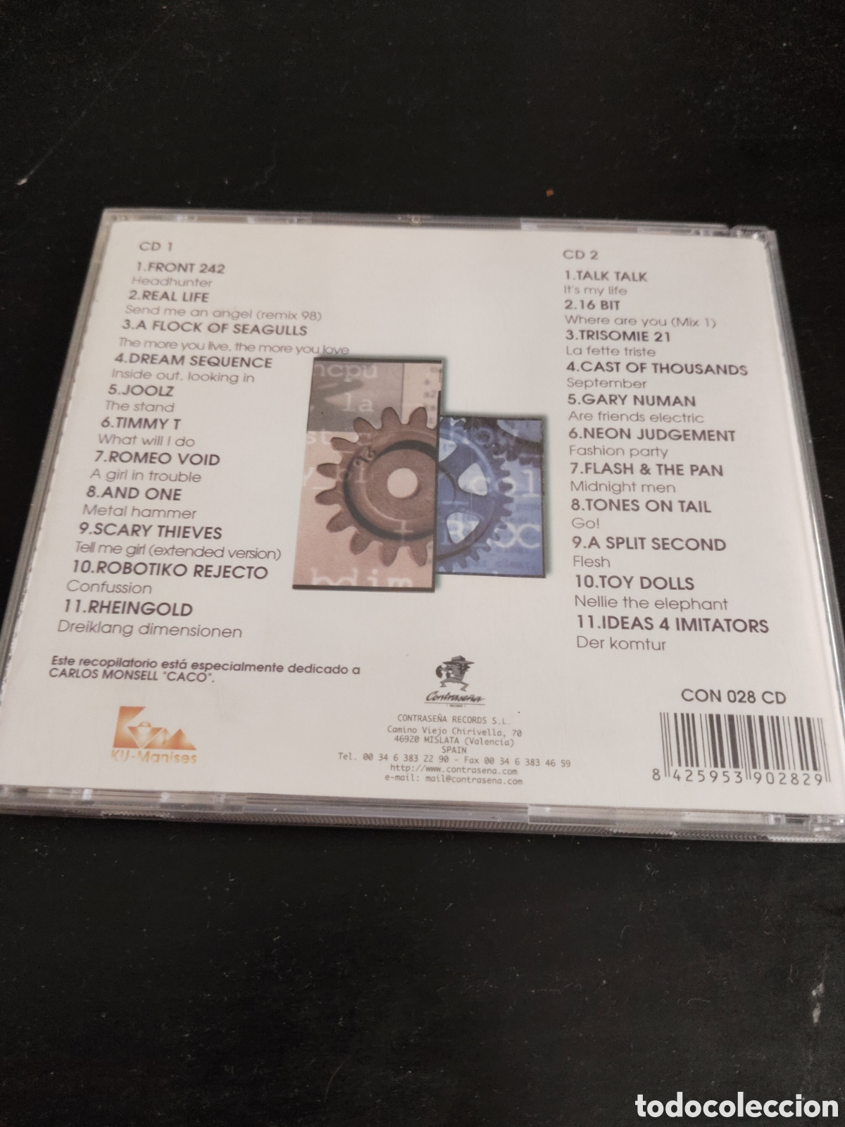 CDs de m&uacute;sica: Techno Pop 2. 2xCD 1998 Espa&ntilde;a - Foto 5