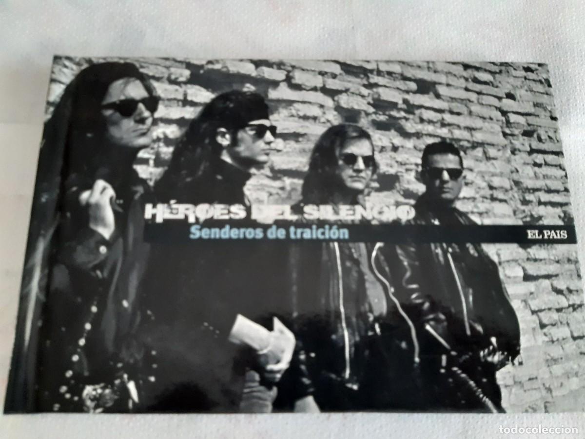 CDs de m&uacute;sica: H&Eacute;ROES DEL SILENCIO SENDEROS DE TRAICI&Oacute;N (LIBRO CD) - Foto 1