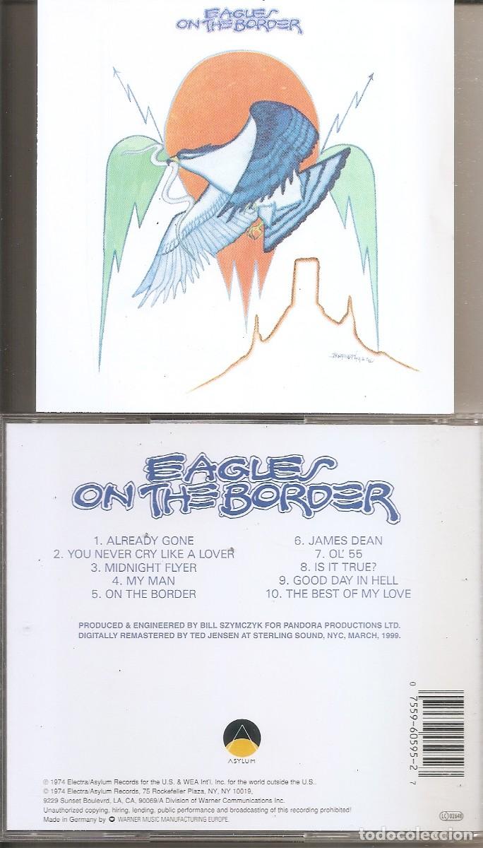 CDs de m&uacute;sica: Eagles - on the border (cd, asylum records 1999) - Foto 1