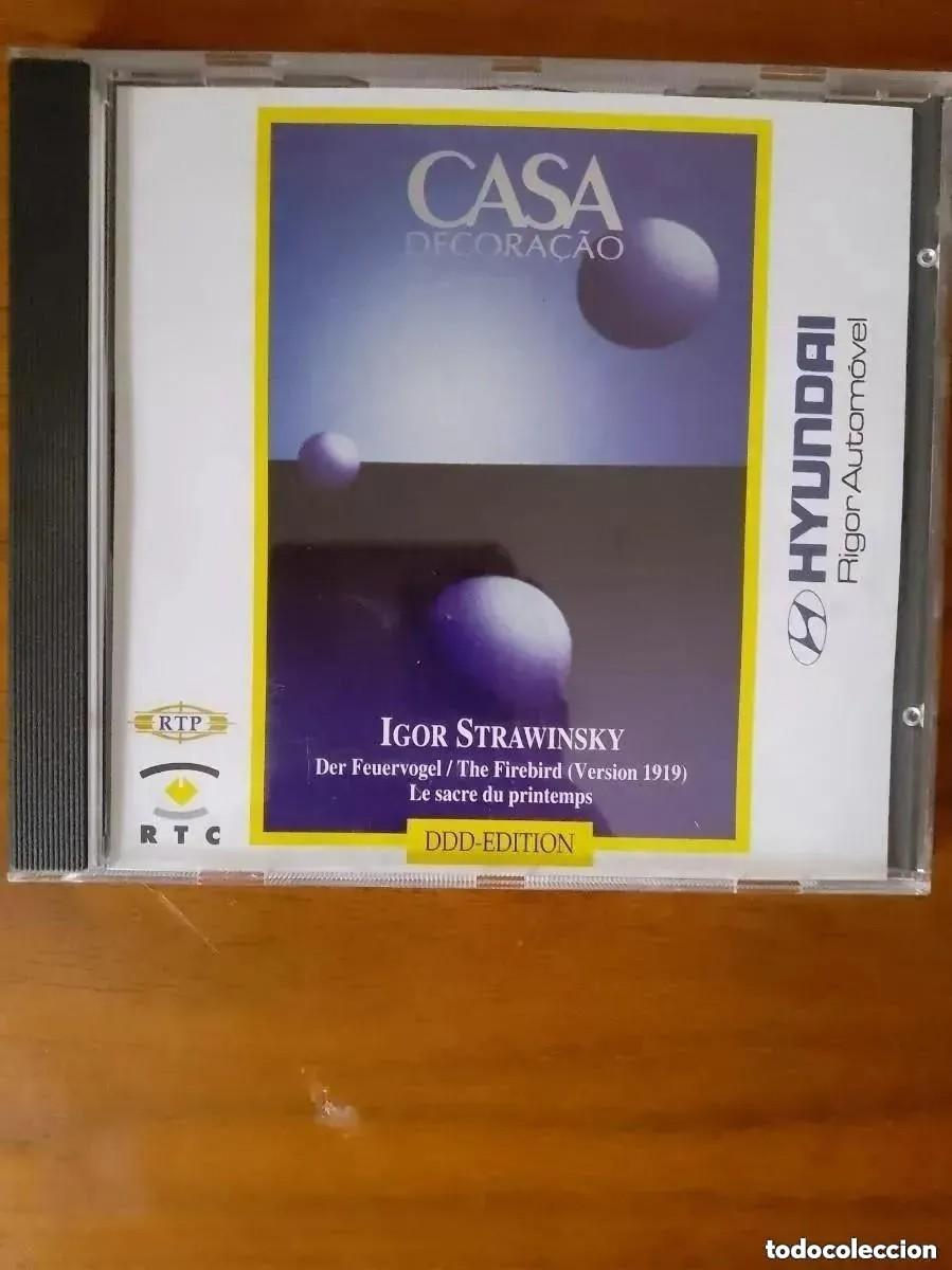 CDs de m&uacute;sica: IGOR STRAWINSKY - DER FEUERVOGEL Y OTROS (CD) - Foto 1