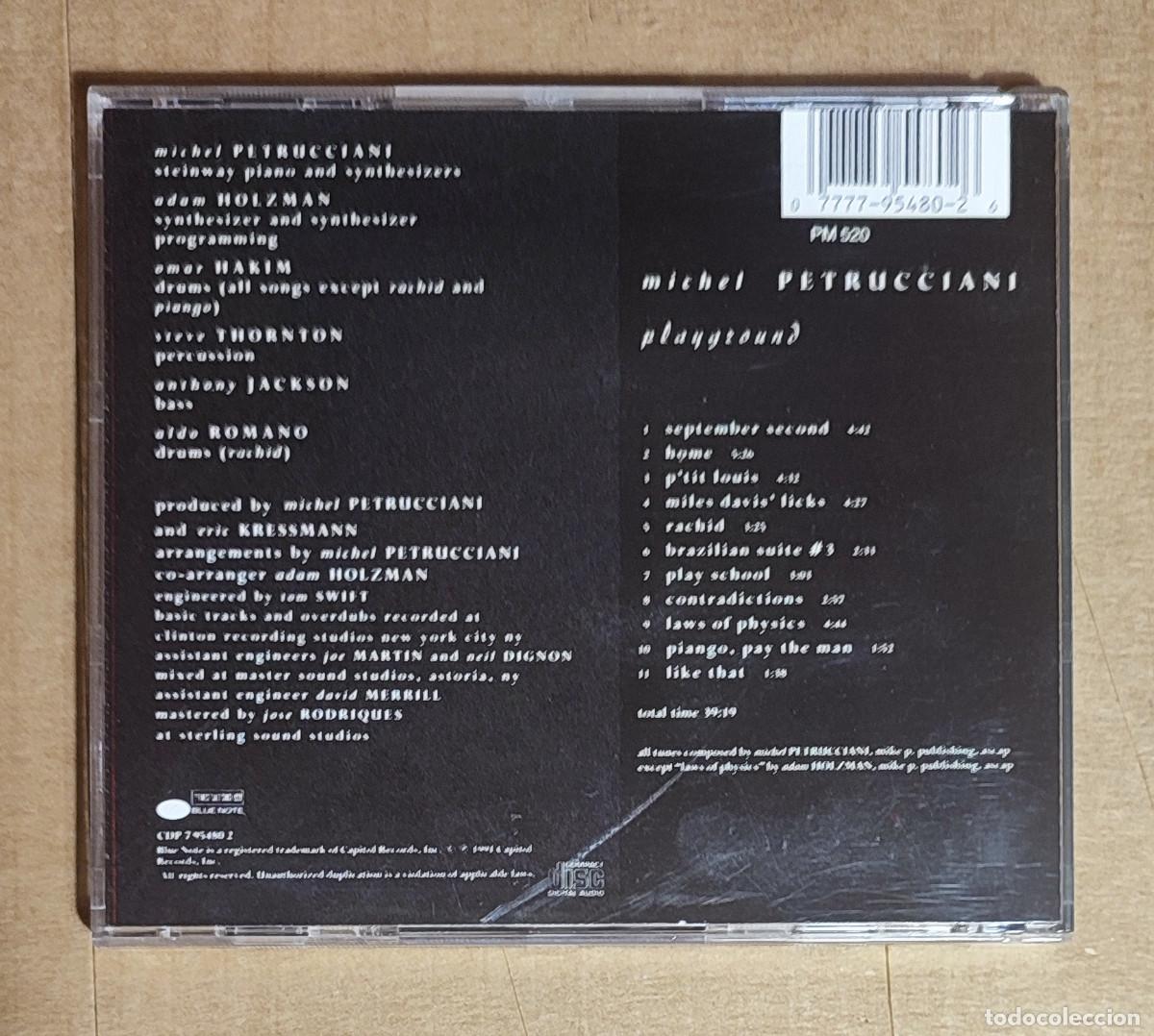 CDs de m&uacute;sica: MICHEL PETRUCCIANI / PLAYGROUND - 1991 - Foto 3