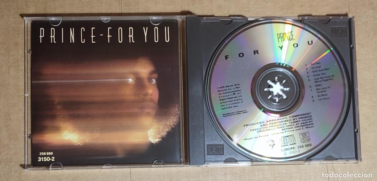 CDs de m&uacute;sica: PRINCE - FOR YOU - 1978 - Foto 2