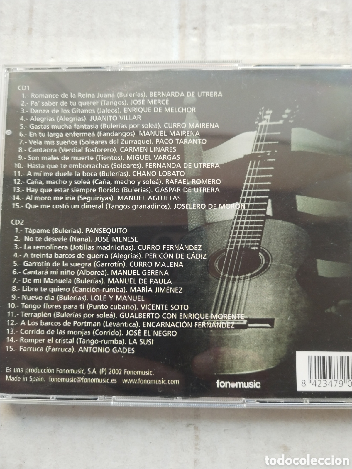 CDs de m&uacute;sica: CD FLAMENCOS DE POST&Iacute;N DOBLE CD - Foto 4
