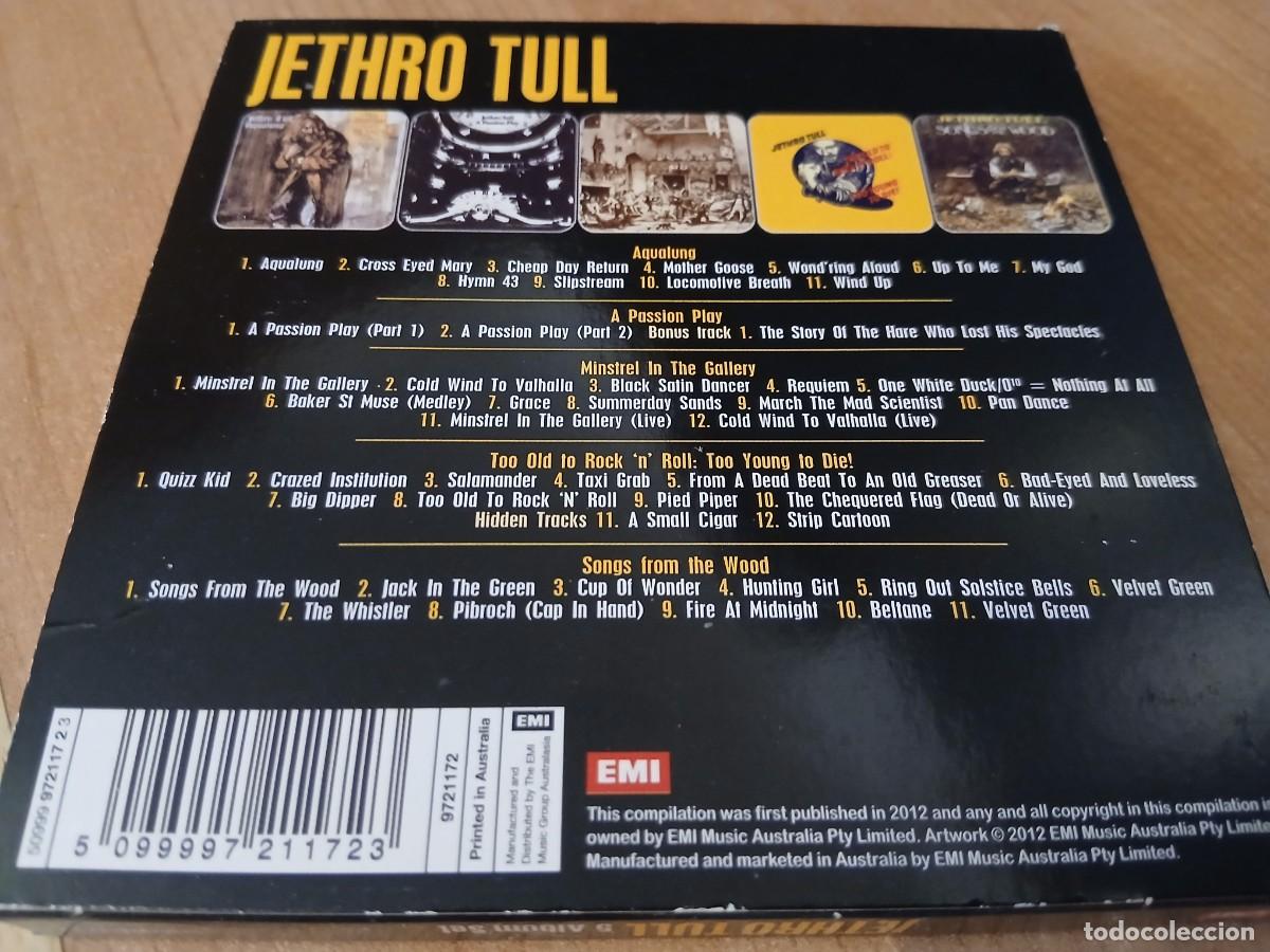 CDs de m&uacute;sica: JETHRO TULL: 5 ALBUM SET - 5 CDS - Foto 3