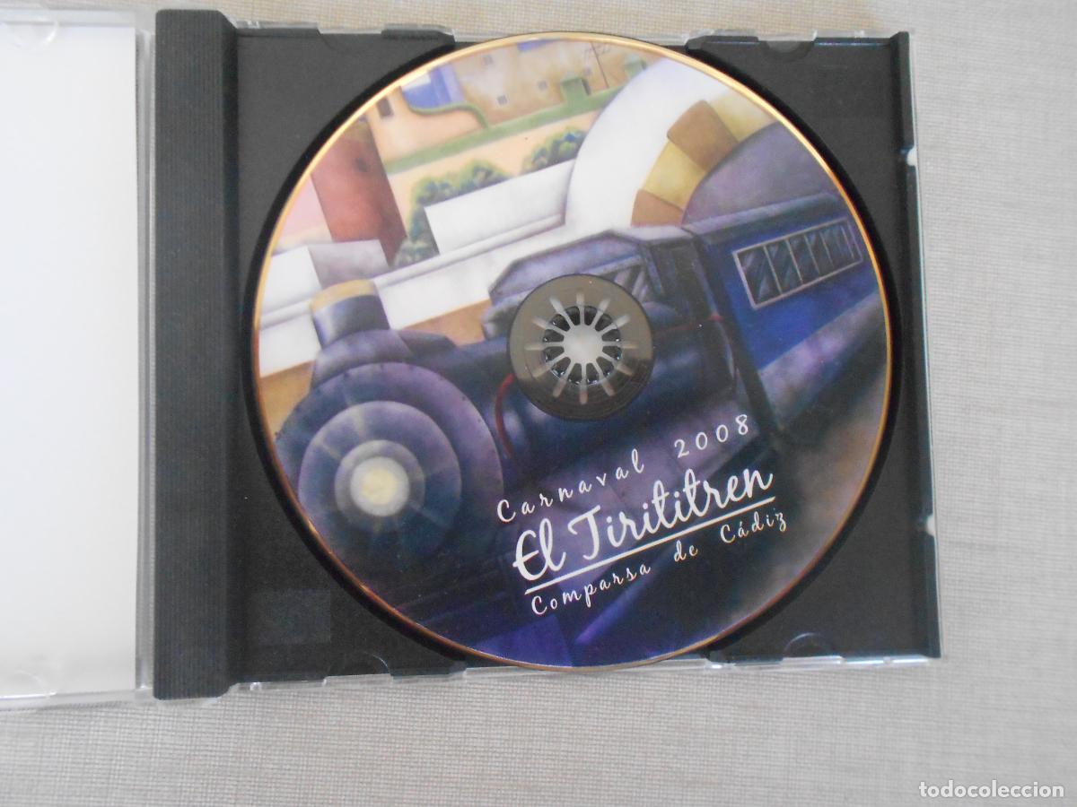 CDs de m&uacute;sica: EL TIRITITREN -COMPARSA CARNAVAL DE CADIZ 2008 - CD - Foto 2