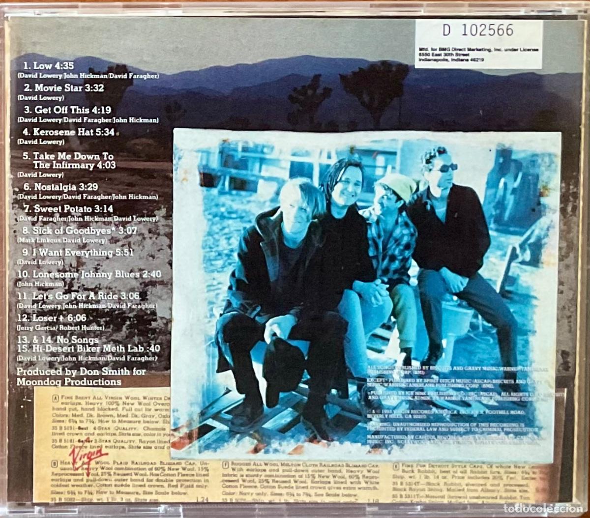 CDs de m&uacute;sica: CRACKER - KEROSENE HAT - Foto 2