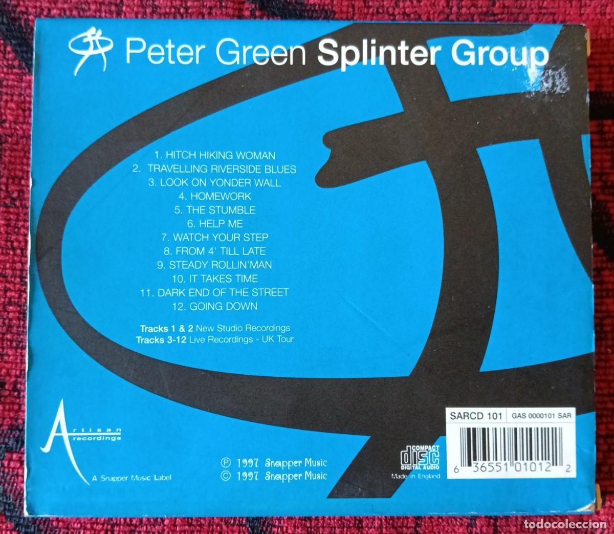 CDs de m&uacute;sica: PETER GREEN SPLINTER GROUP ** Peter Green Splinter Group ** 1997 UK CD - Foto 2