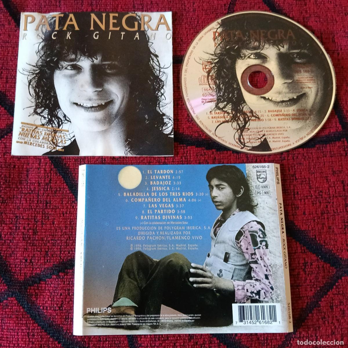 CDs de m&uacute;sica: PATA NEGRA ** Rock Gitano ** CD 1994 - Foto 1