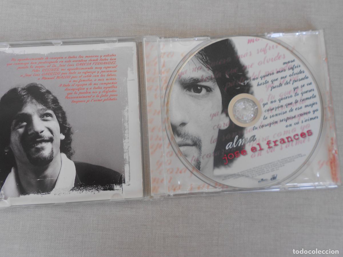 CDs de m&uacute;sica: JOSE EL FRANCES - ALMA - CD 1999 - Foto 2