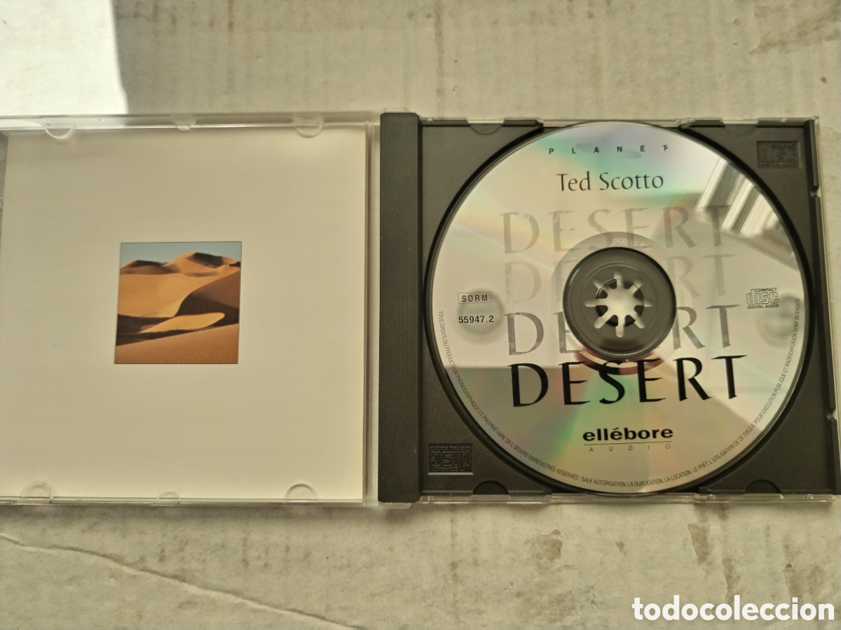 CDs de m&uacute;sica: CD DESERT/TED SCOTTO - Foto 2